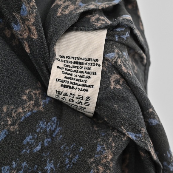 FREE PEOPLE Womens Cowling Around Top Size S Midnight Romantic Bohemian Hippie - Picture 8 of 13